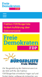 Mobile Screenshot of fdp-dortmund.de